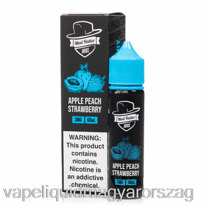 Alma Barack Eper - őrült Kalapos - 60 Ml 0 Mg Vape E Cigi